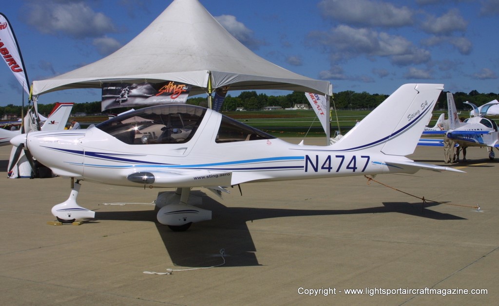 Sting S4 light sport aircraft, SportAir USA