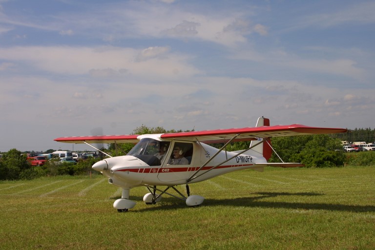 C 42. Ikarus c42 самолет. Ultralight Jet aircraft. Honda Ultralight plane.